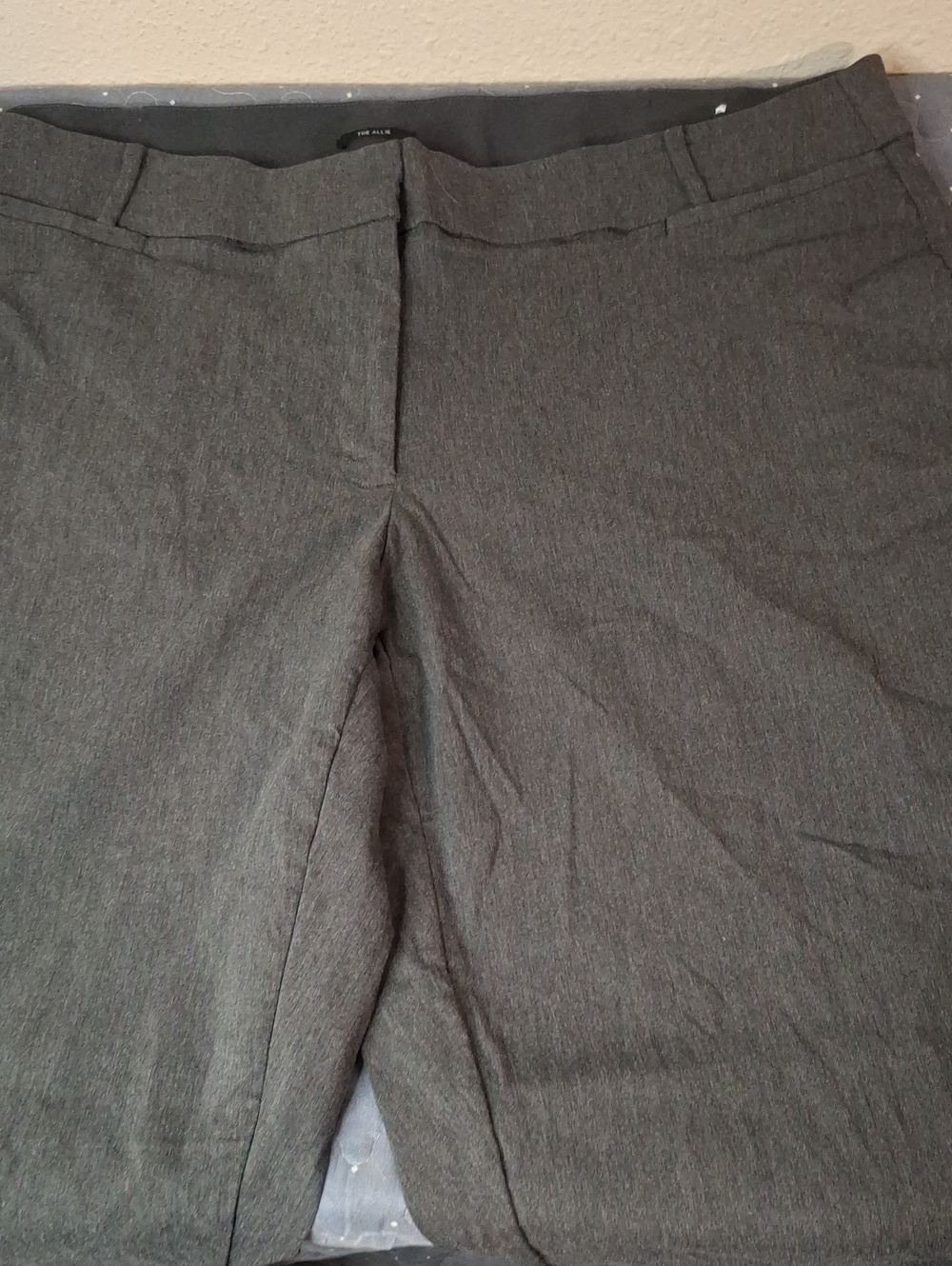 Lane Bryant The Allie Pant Gray Trousers Waist 24R